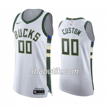 NBA Mænd Trøje Milwaukee Bucks Custom Nike 2019-20 Association Edition Swingman NBA Mænd Trøje Milwaukee Bucks Custom Nike 2019-20 Association Edition Swingman